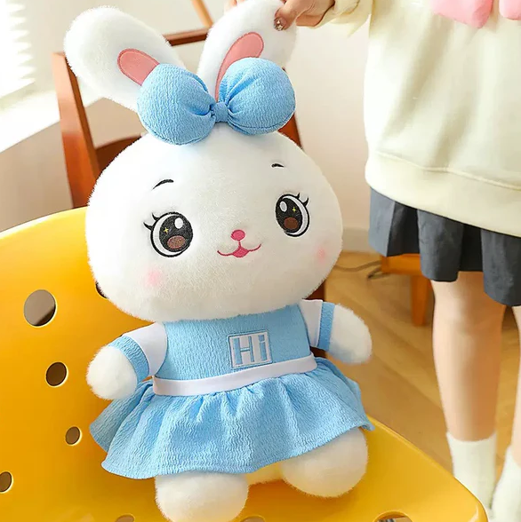 Cute bunny plush toy