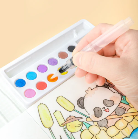 Panda Coloring Book
