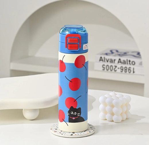 Cherry Cat Insulated Bottles