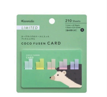 [Limited] Coco Fusen Card Animal Designs / Kanmido
