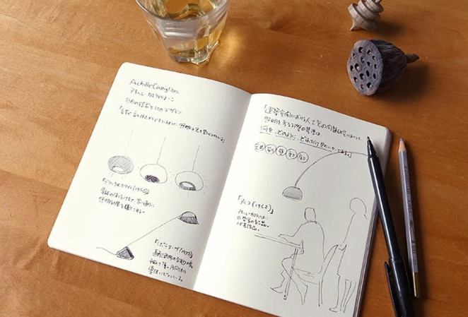 DAILY SKETCH Notebook B6 / TOUCH & FLOW