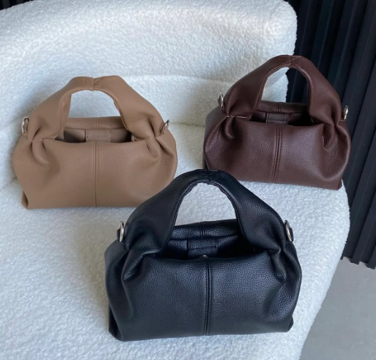 Faux Leather Classic Sling Bag