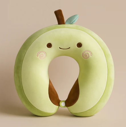 Cute Avocado Neck Pillow (Memory Foam)
