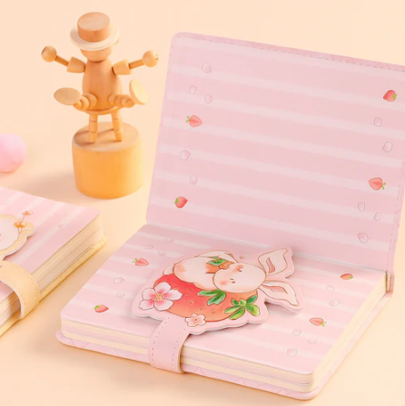 Cute Cuddly Notebook - Bunny