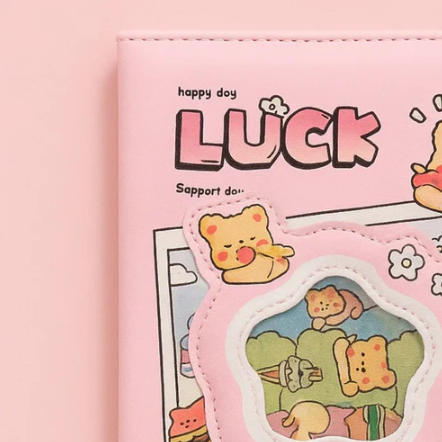 Luck Notebook - Pink