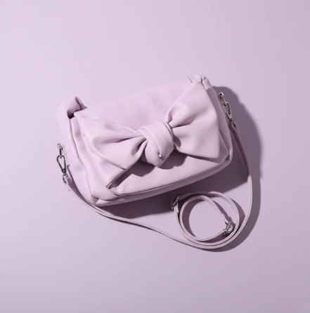 Knot Bow Sling Bag - Lilac