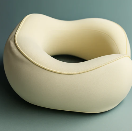 Yellow Memory Foam Neck Pillow