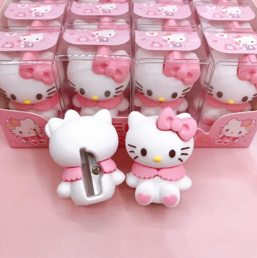 Hello Kitty Eraser + Sharpener
