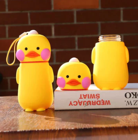 Duck Glass Bottle