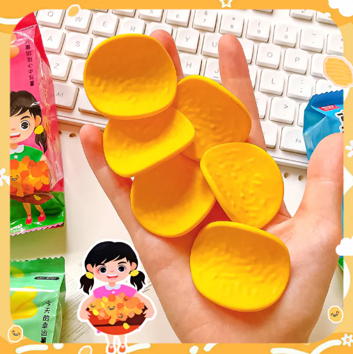 Chips Eraser Set