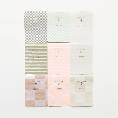 [Limited] Jotter Memo 10th Anniversary Edition - Japanese Washi Cover / TOUCH & FLOW