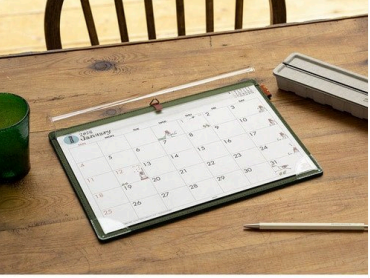 "Ojisan" A4 Desk Calendar 2026 / MIDORI