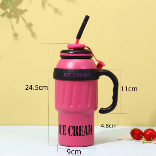 Ice Cream Insulated Tumbler