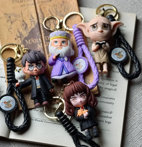Hp Theme Silicone Keychain