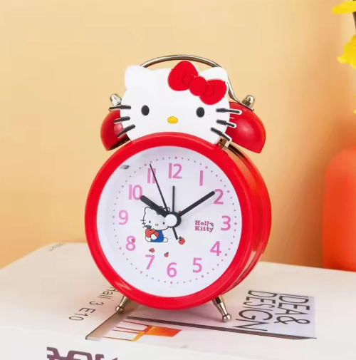 Hello Kitty Metal Alarm Clock