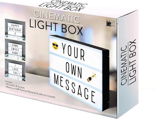 Cinematic Message Light Board