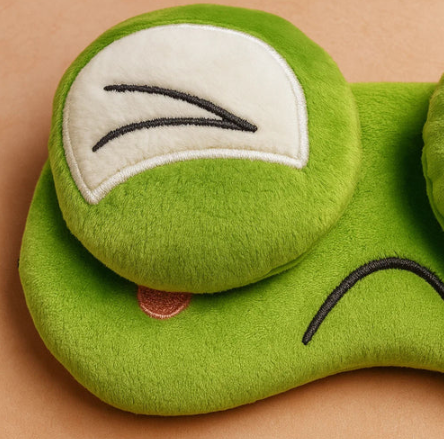 Angry Frogo Eye Mask