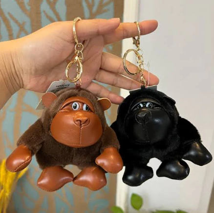 Gorilla Plush Bag Charm