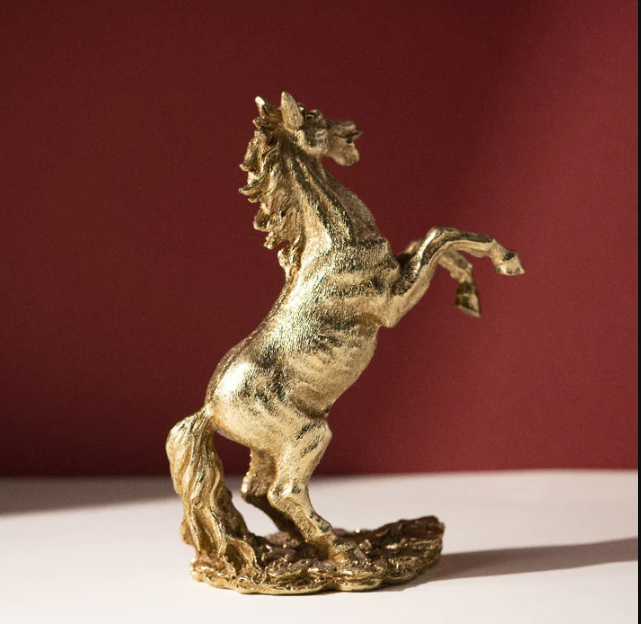 Aureate Galloping Horse