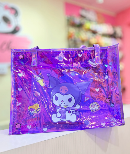 Holographic Big Size Tote Bag