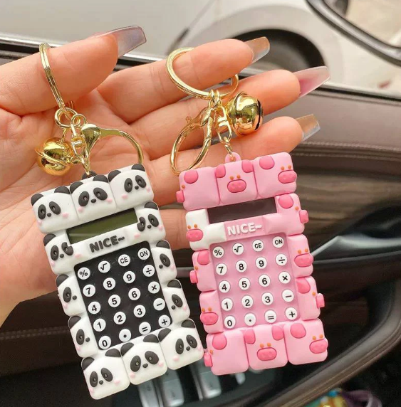 Animal Calculator KeychainBag Charm