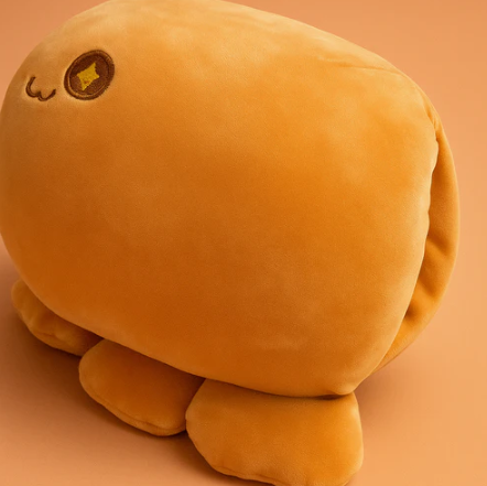 Sparkle Eyed Octopus Handwarmer (Brown, 35cm)