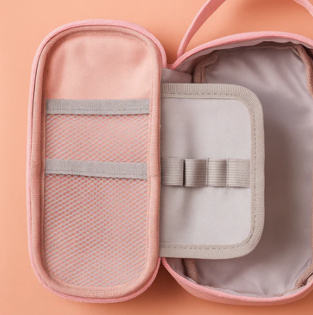 Panda Pencil Pouch - Pink