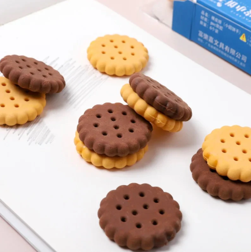 Cookies Erasers Pack of 6