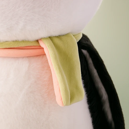 Muffler Penguin Plush Toy black - Large