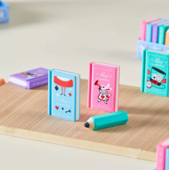 Book & Pencil Eraser Set