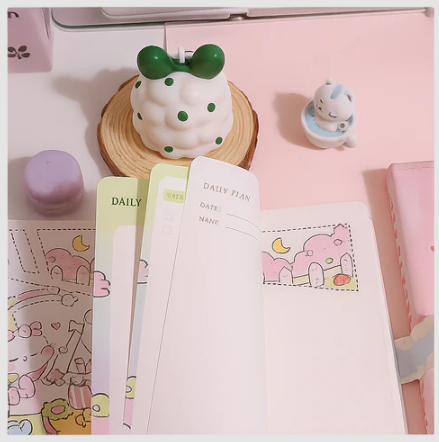 Milu Cat Notebook - Balloon Adventure