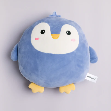 Cute Penguin Plushie Cushion