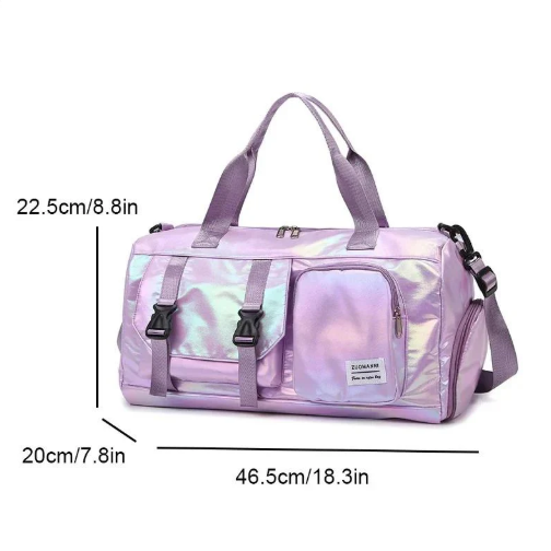 Holographic Duffel Bag