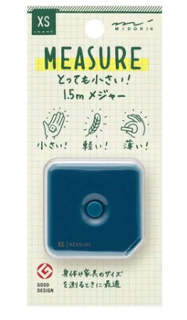 XS Measuring Tape 1.5m / MIDORI