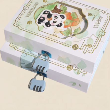 Bamboo panda notebook - Chill Mode