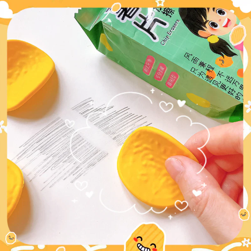 Chips Eraser Set