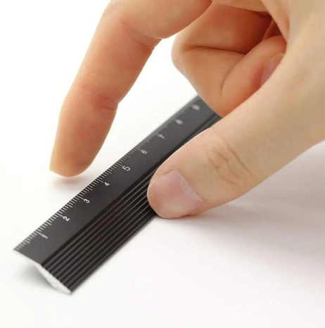 Aluminium Ruler 15cm  MIDORI