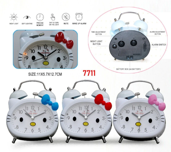 Hello Kitty Alarm Clock