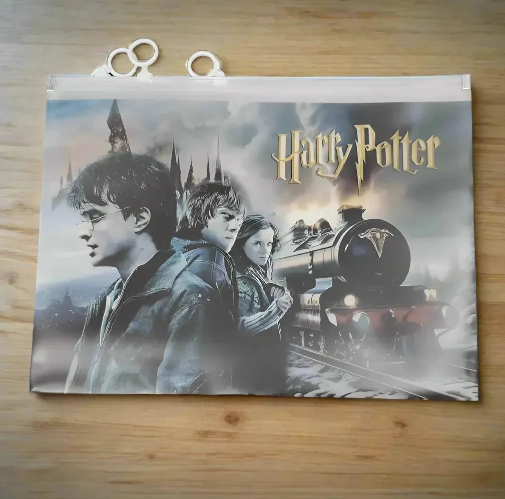 Harry Potter Zip Lock A4 Folder