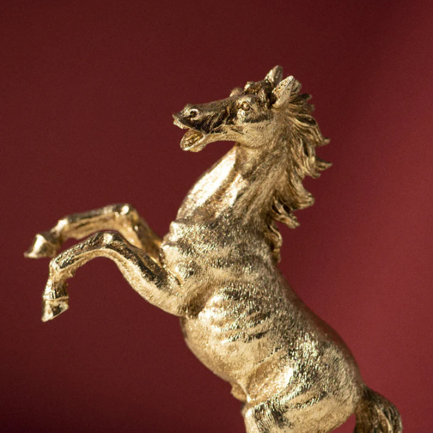 Aureate Galloping Horse