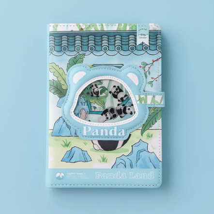 Panda Paradise Notebook - Zen Garden