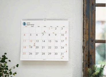 "Ojisan" Wall Calendars 2026 / MIDORI