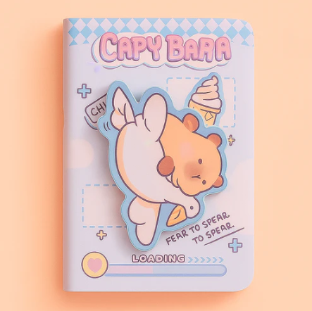 Mystic Capybara Notebook - Dreamy