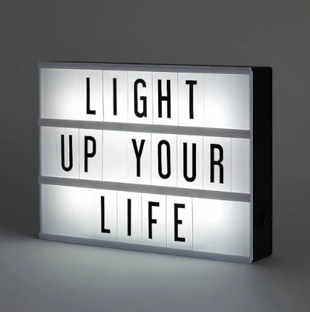 Cinematic Message Light Board