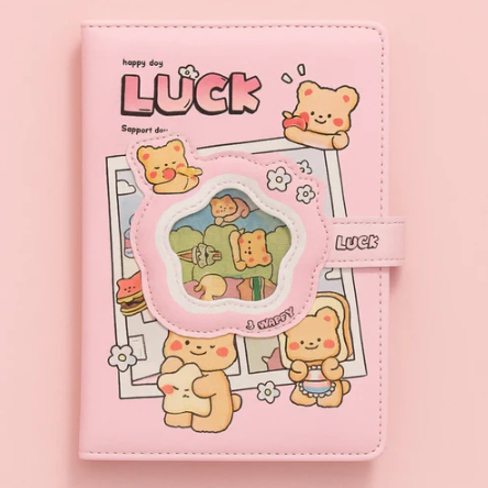 Luck Notebook - Pink