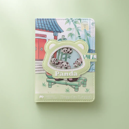 Panda Paradise Notebook - Bamboo Retreat