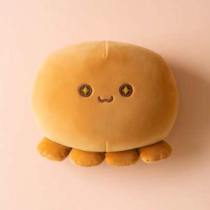 Sparkle Eyed Octopus Handwarmer (Brown, 35cm)