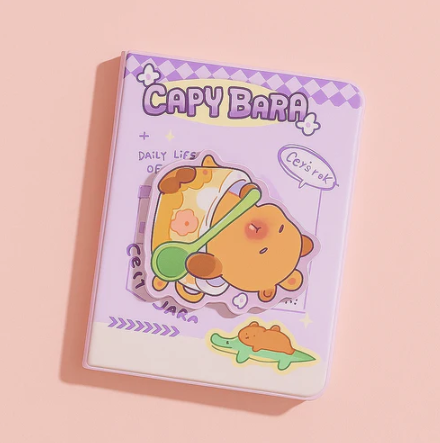 Mystic Capybara Notebook - Bathing