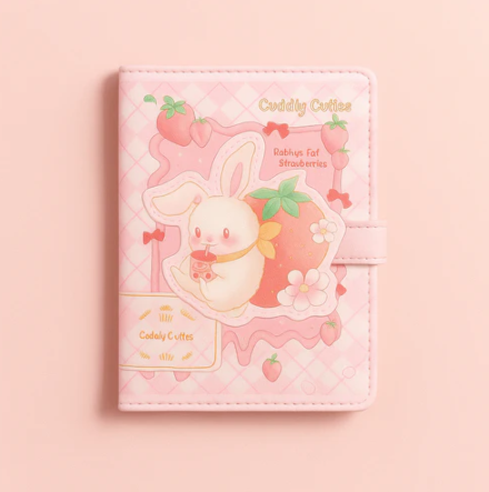 Cute Cuddly Notebook - Bunny