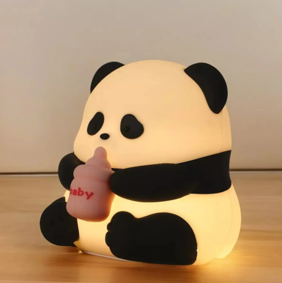 Baby Panda Silicone Night Lamp